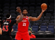 爱游戏-江苏队力克上海队，恩比德刷新纪录